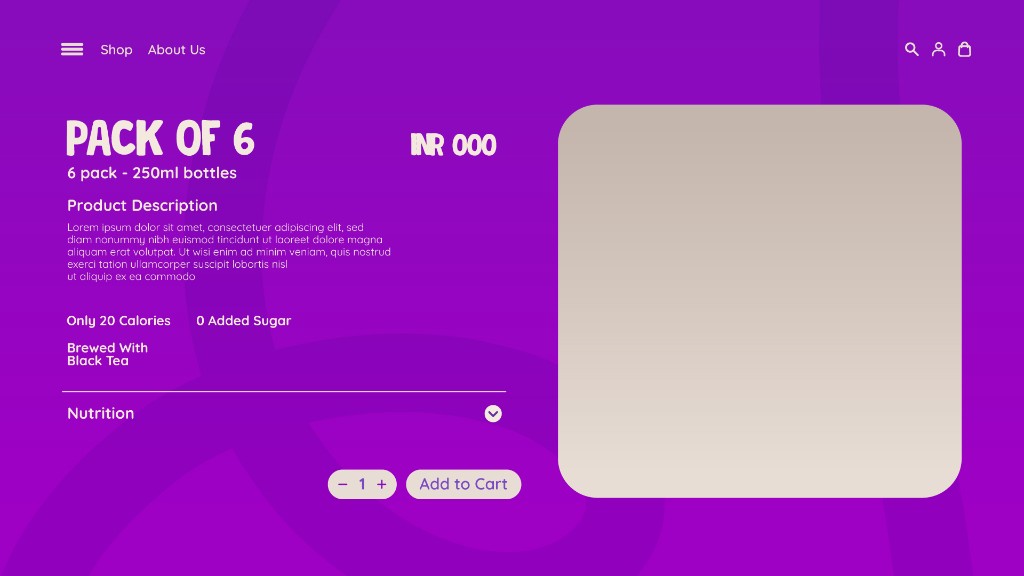 Gossipp iced tea pack — replace with final product photography when available